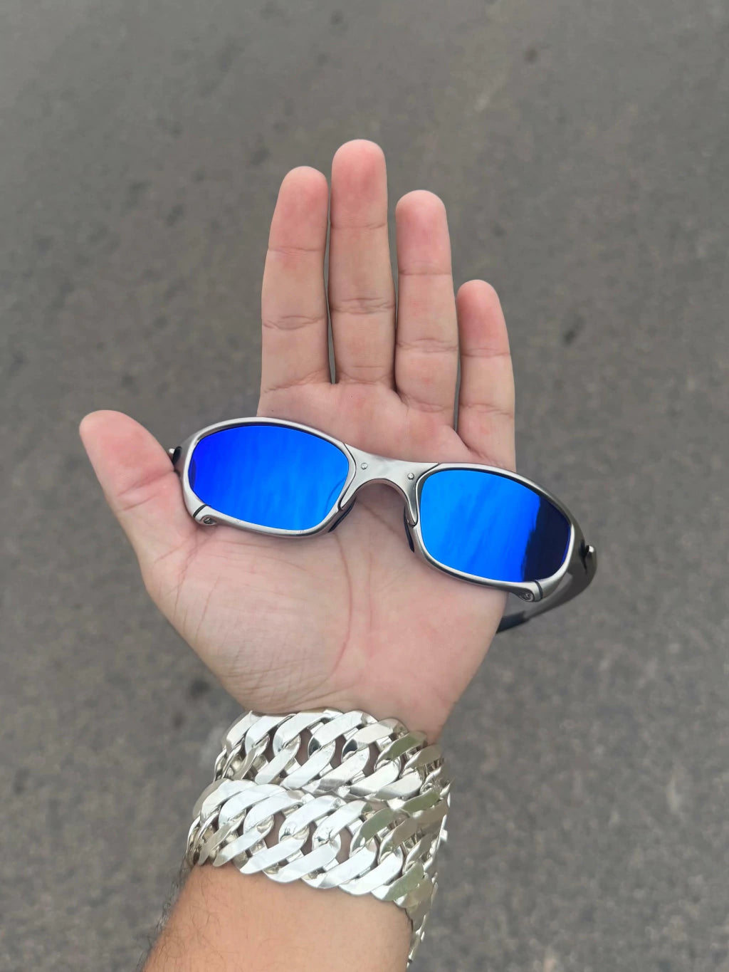 Juliet Plasma Lentes Neon Blue