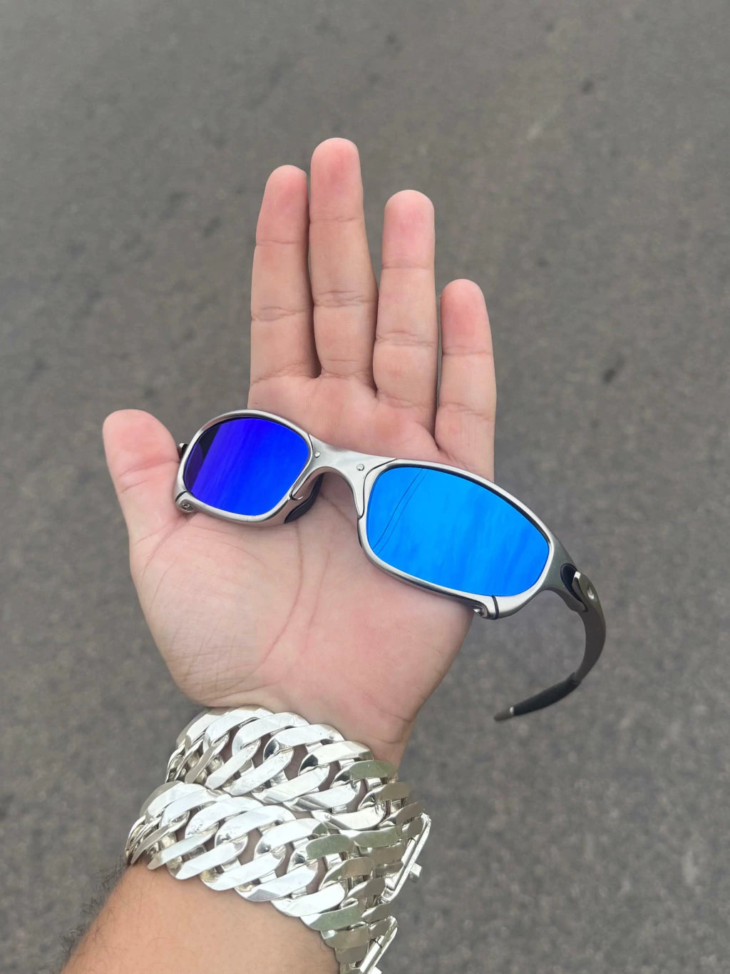 Juliet Plasma Lentes Neon Blue