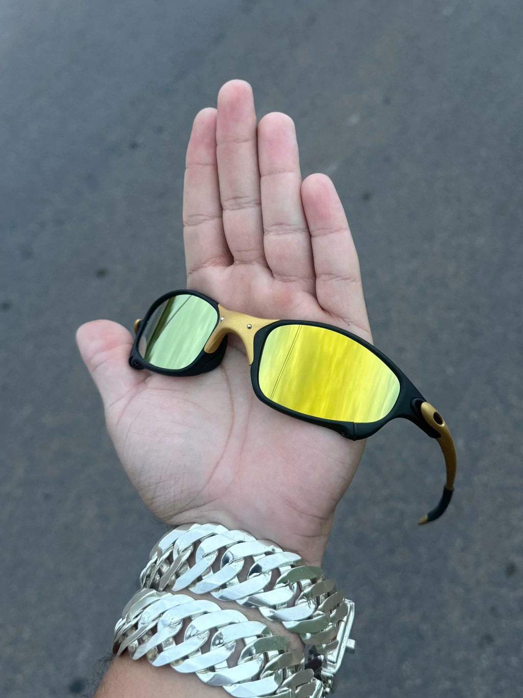 Juliet 24k Carbon Lentes Gold