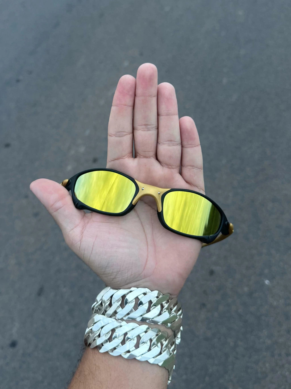 Juliet 24k Carbon Lentes Gold