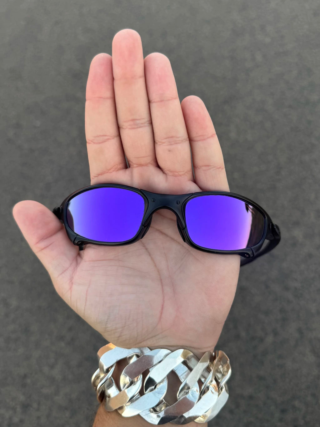 Juliet Carbon Lentes Violet Kit Preto