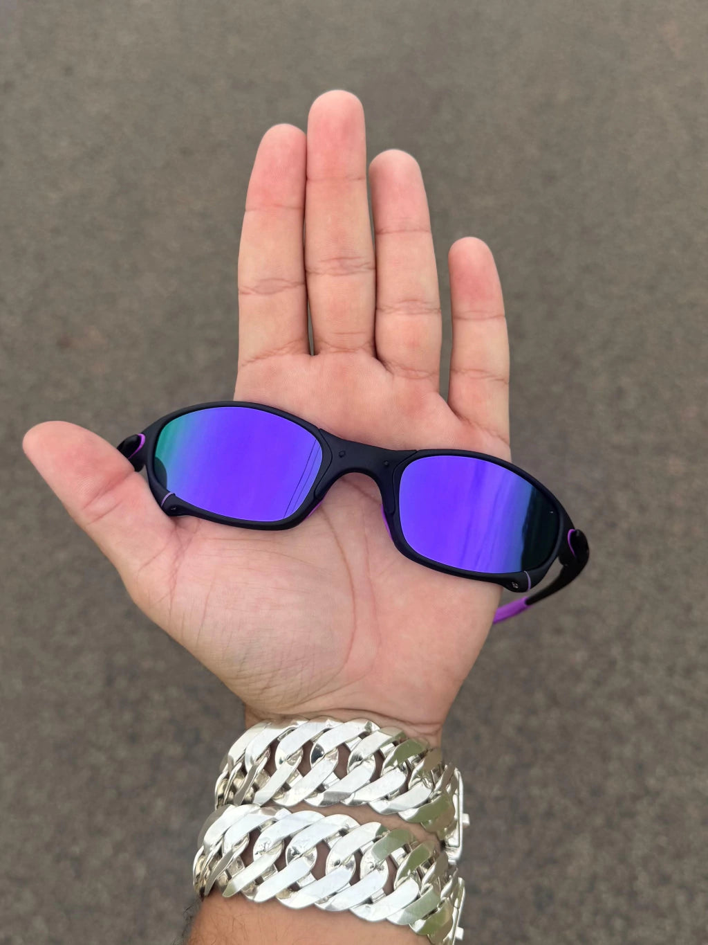 Juliet Carbon Lentes Violet Kit Roxo