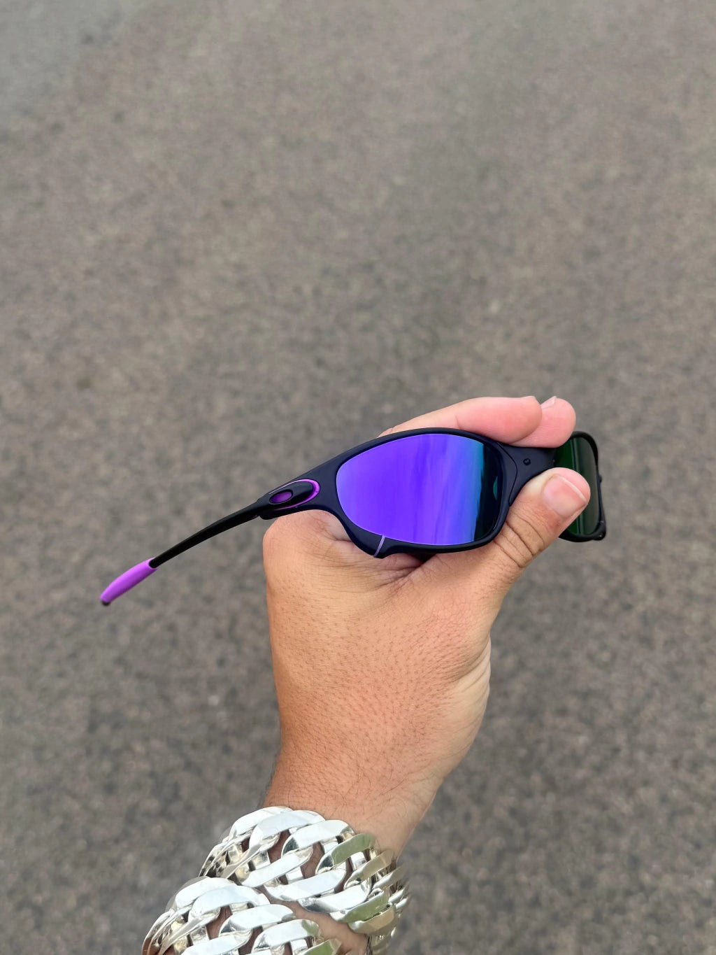 Juliet Carbon Lentes Violet Kit Roxo