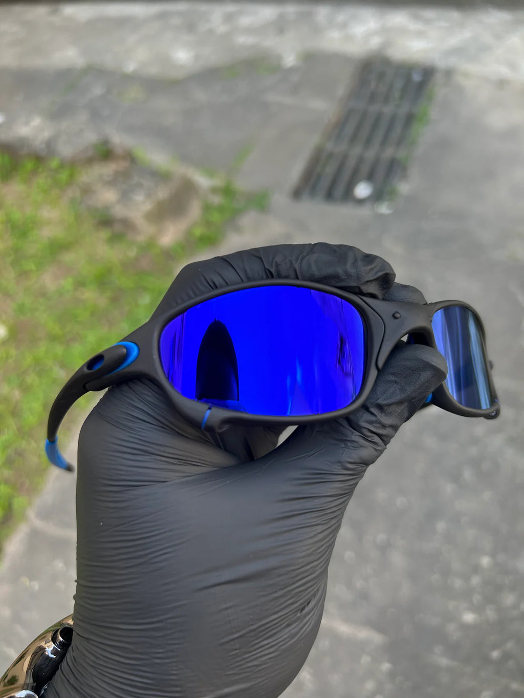 Juliet Carbon Neon Blue Kit Azul