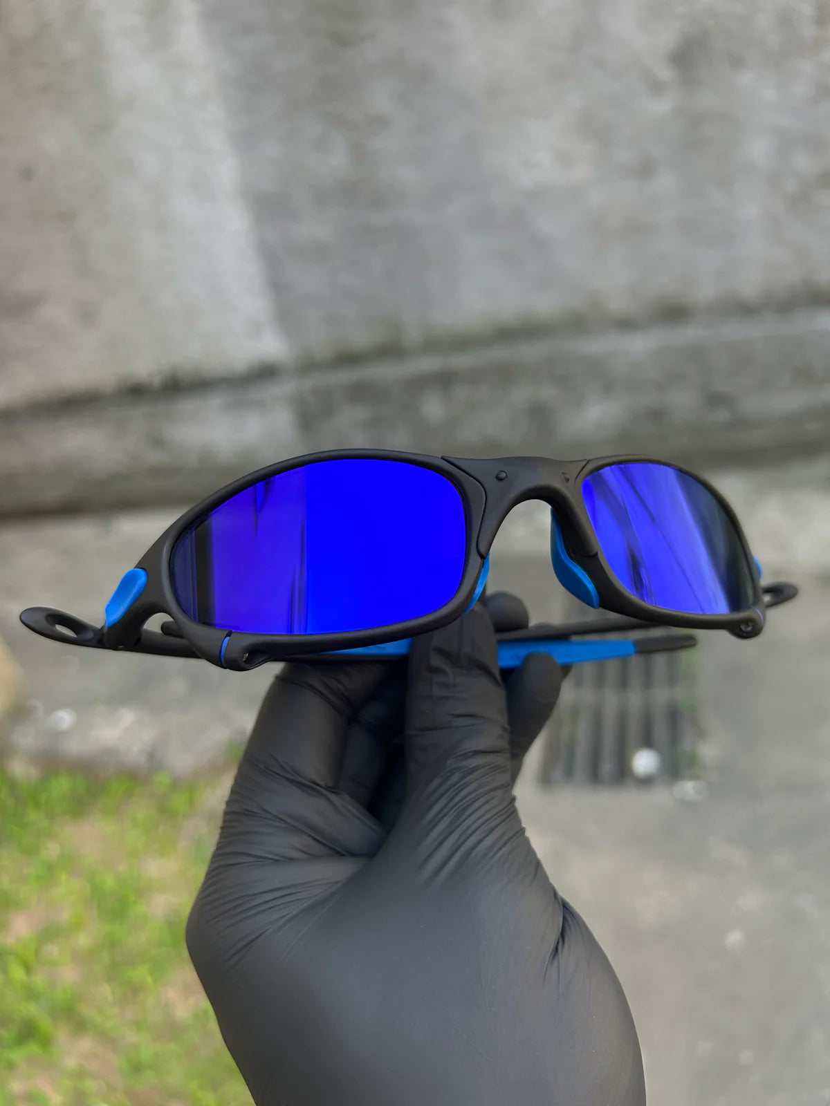 Juliet Carbon Neon Blue Kit Azul
