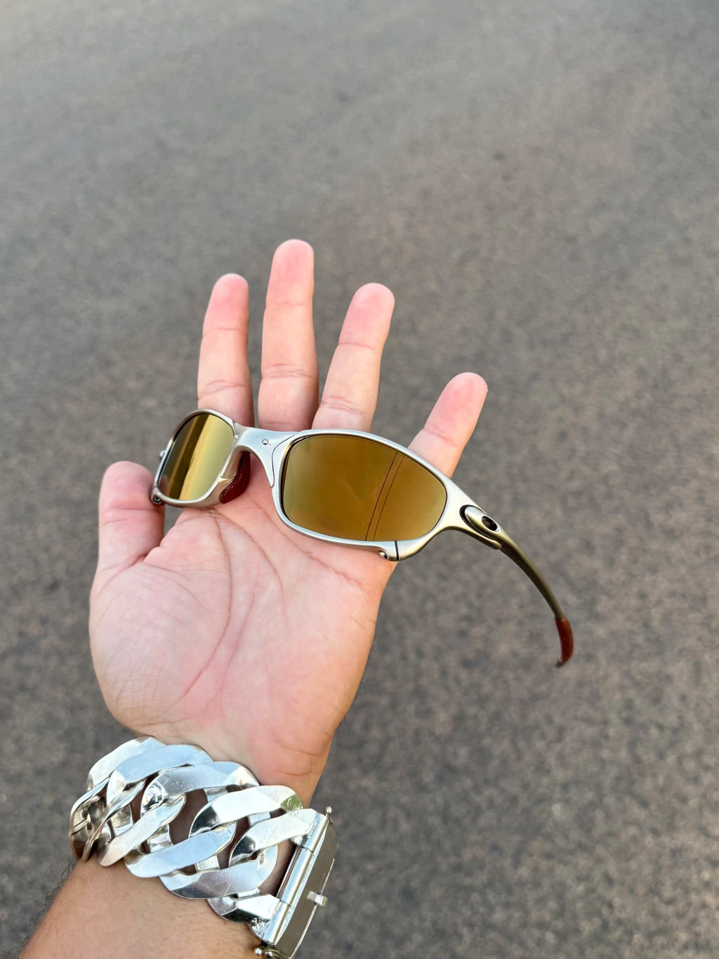 Juliet Plasma Lentes Gold Café Kit Marrom