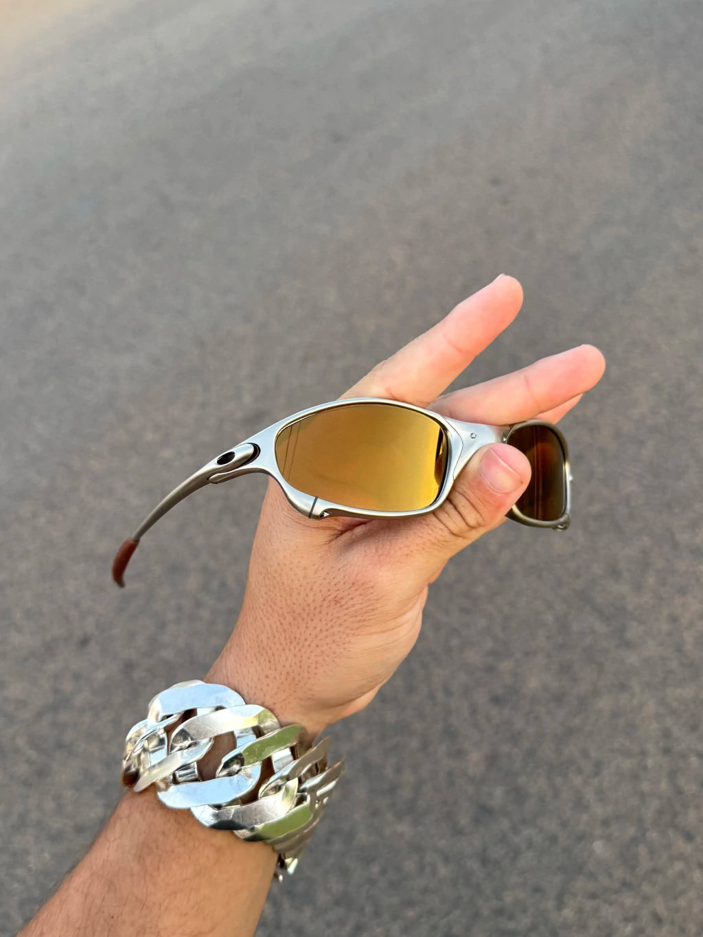 Juliet Plasma Lentes Gold Café Kit Marrom